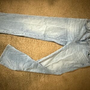 Guess Men’s 34x34 Light Blue Slim Straight Jeans